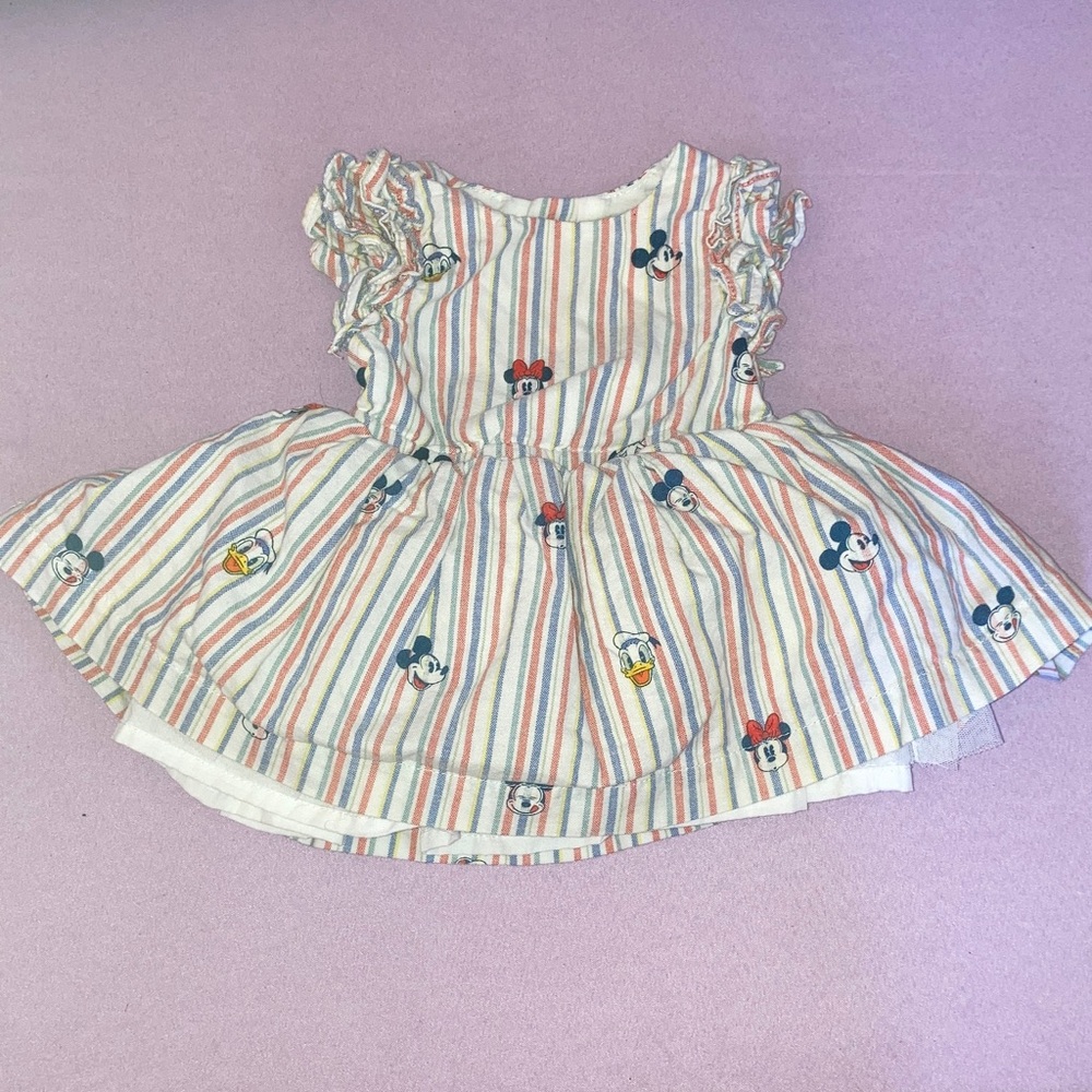 Disney Babygirl Bubble Dress Sz 0-3mos!!